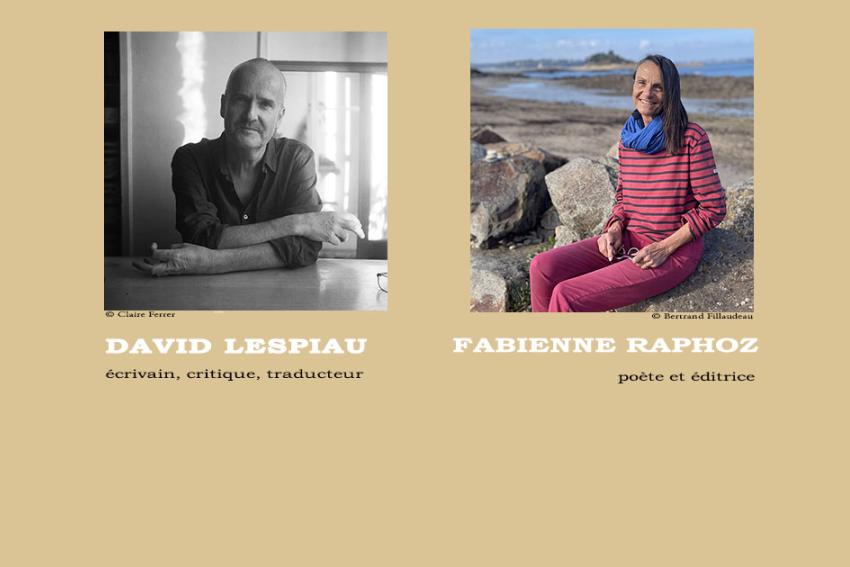 David Lespiau et Fabienne Raphoz rencontre